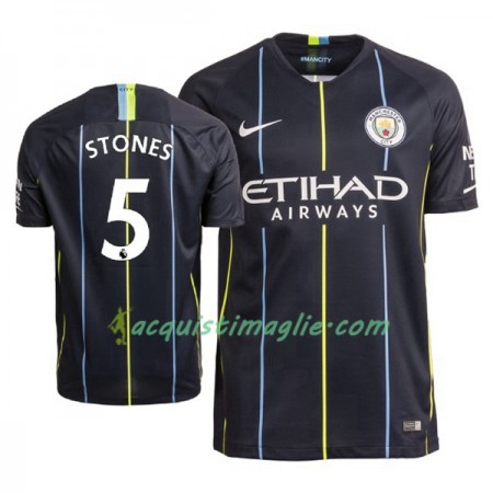 Divisa di Calcio Manchester City Stones 5 Trasferta 2018/2019